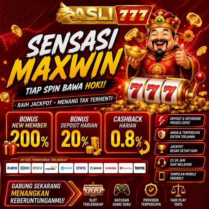 Tampilan visual ASLI777 Slot PG